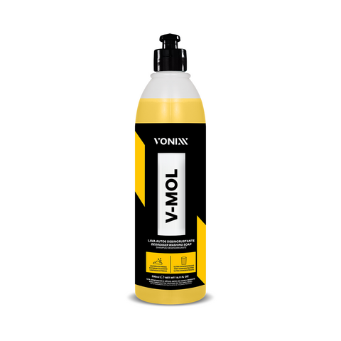 V-Mol Vonixx Shampoo Automotivo Desincrustante Concentrado Limpeza Pesada Barro Lama Graxa 500ml