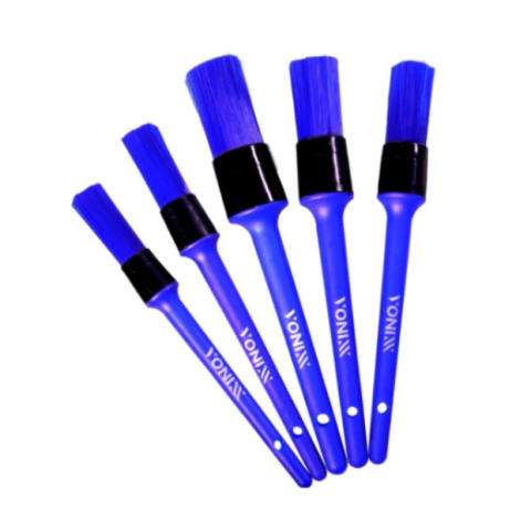 Kit Pincel Vonixx Para Lavar Moto Carro Detalhamento Externo 5 Unidades