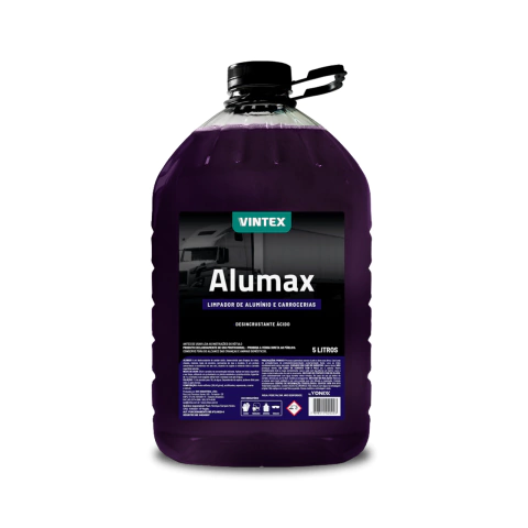 Alumax Vonixx Vintex Desincrustante Ácido Limpa Baú Roxo Alumínio Concentrado 5L - comprar online
