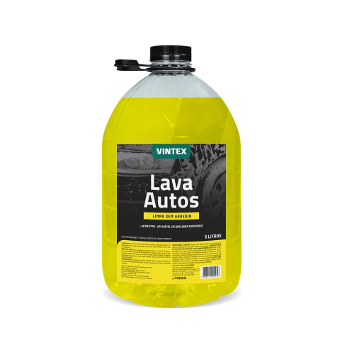 Lava Autos Shampoo Neutro Concentrado Carro Moto Vintex Vonixx 5l - comprar online