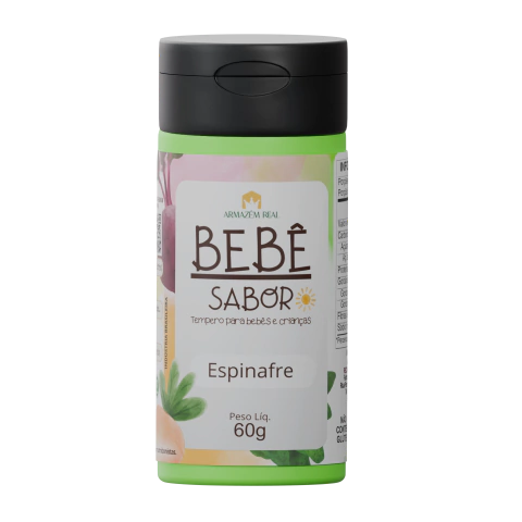 BEBÊ SABOR - ESPINAFRE E CEBOLA POTE 40g
