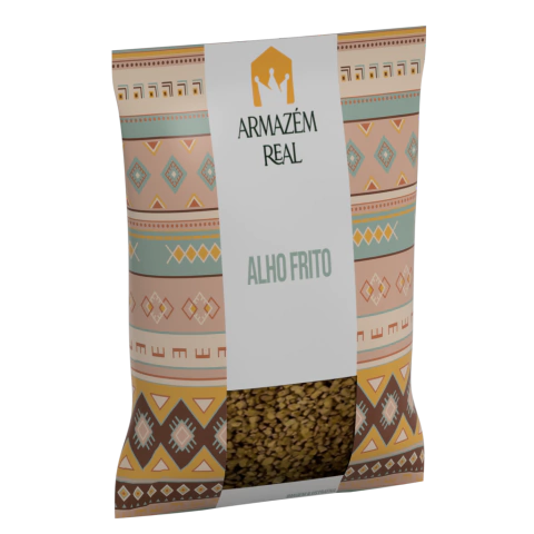 Alho Frito Granulado - 40g - Armazém Real - Uso Culinário