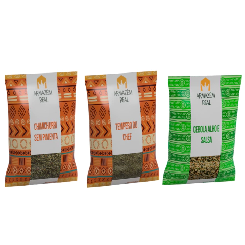 Kit Temperos Famosinhos - Armazém Real