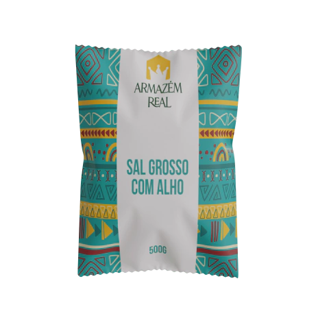 SAL GROSSO COM ALHO 500g