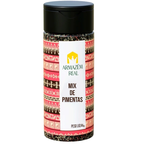 MIX DE PIMENTA EM PÓ POTE 55g