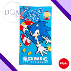 Toallon Sonic 100% Algodon 70x130cm. Piñata
