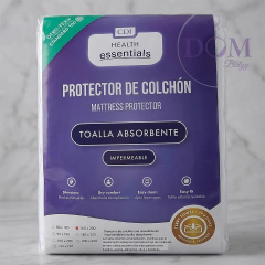 Protector de Colchon Toalla Absorbente Cdi 160x200cm Queen Size