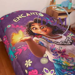 Acolchado Encanto 1 1/2 Plaza Reversible Piñata en internet