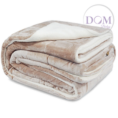 Acolchado Flannel con Corderito Luxury King Size La Bastilla - Dombielyy
