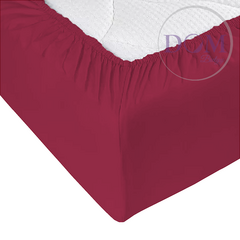 Sabana Ajustable 1 1/2 Plaza 100% Poliester 90x190+25cm. Paris Blanco - Dombielyy