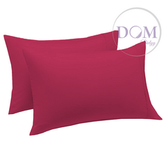 Funda de Almohada Guibor 100% Algodon Colores 50x80cm. - Dombielyy