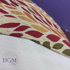 Cortina Ambiente Madras Guibor Rustica 210cm De Alto 2 Paños - tienda online