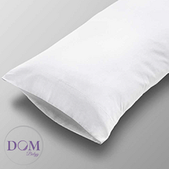 Funda de almohada Hotelera 50x100cm Guibor 100% algodón - Dombielyy