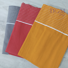 Funda de Almohada Guibor 100% Algodon Colores 50x80cm. - comprar online