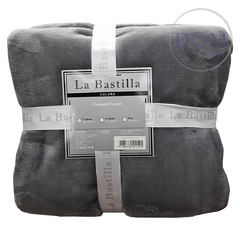 Frazada Flannel 1 1/2 Plaza La Bastilla Maracaibo Colors 160x240cm.
