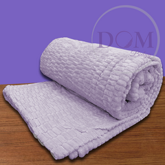 Frazada Flannel Fleece 1 1/2 Plaza 160x240cm Emerald - Dombielyy