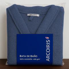 Bata De Baño De Toalla Arcoíris M al Xl 100% Algodón - tienda online