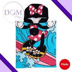Poncho de Toalla Minnie 120x50cm. Piñata