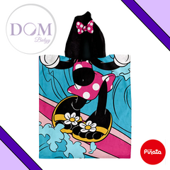 Poncho de Toalla Minnie 120x50cm. Piñata - comprar online