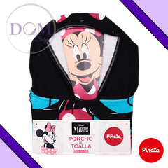 Poncho de Toalla Minnie 120x50cm. Piñata