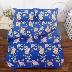 Juego Sabana Estampado Queen Plaza Campomayo 100% Poliester