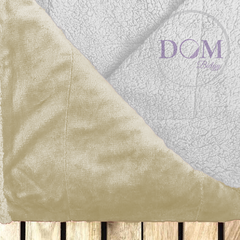 Frazada Flannel Corderito 2 1/2 Plazas Luxury Collection - Dombielyy