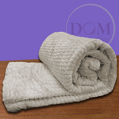 Frazada Flannel Fleece 1 1/2 Plaza 160x240cm Emerald - Dombielyy