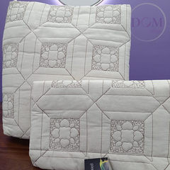 Cubrecama Quilt Rustico 1 1/2 Plaza Pierre Cardin
