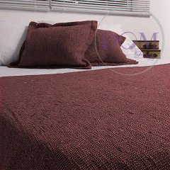 Manta Rustica Aldeana 2 1/2 Plaza Hilados Naturales