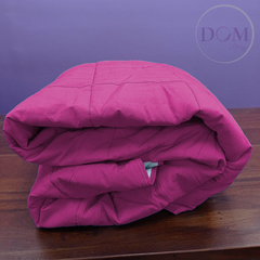 Cubrecama Fluor Colores Lisos 1 1/2 Plaza Pierre Cardin - Dombielyy