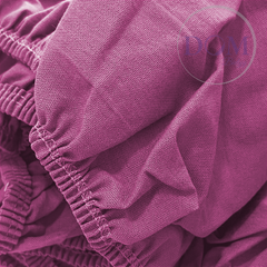 Sabana Ajustable Guibor Colores 100% Algodon 190x140+28cm 2 1/2 Plaza - tienda online