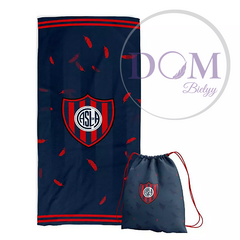 Toallon Playero San Lorenzo 100% Algodón Estilo Blanco - comprar online