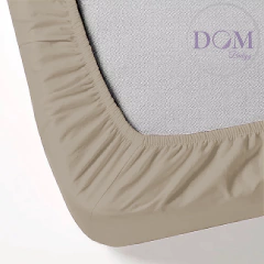 Imagen de Sabana Ajustable Guibor Colores 100% Algodon 190x140+28cm 2 1/2 Plaza