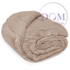Acolchado Corderito Neo 2 1/2 Plaza 230x240cm. Bastilla - tienda online