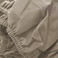 Imagen de Sabana Ajustable Guibor Colores 100% Algodon 200x160+30cm Queen