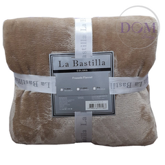 Frazada Flannel 1 1/2 Plaza La Bastilla Maracaibo Colors 160x240cm.