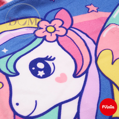 Poncho de Toalla Unis 120x50cm. Piñata - Dombielyy