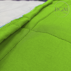 Cubrecama Fluor Colores Lisos 1 1/2 Plaza Pierre Cardin - comprar online