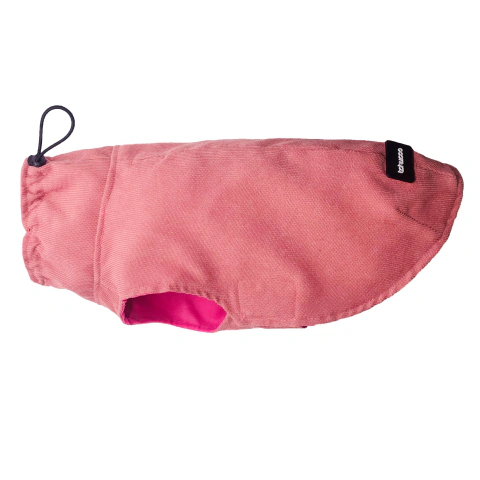 COLETE VELUDO COTELE ROSA CHÁ GATO