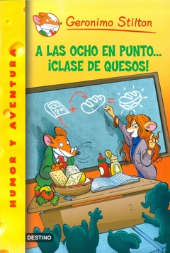 Stilton 54. A las ocho en punto... ¡Clase de quesos!