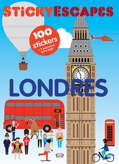 Londres Stickyescapes 100 stickers+ 2 escenarios para jugar