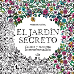 El jardín secreto colorea y encuentra los tesoros escondidos