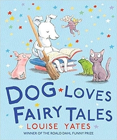 Dog loves fairy tales