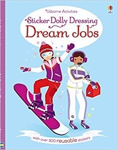 Sticker Dolly dressing Dream jobs