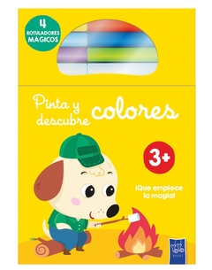 Pinta y descubre colores Perro