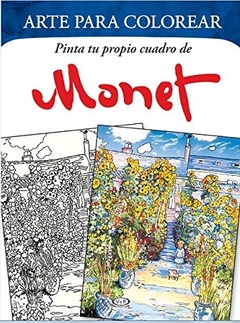 Pinta tu propio cuadro de Monet. Arte para colorear