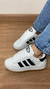Tênis Adidas Campus branco linha premium | forma exata na internet