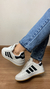 Tênis Adidas Campus branco linha premium | forma exata - loja online