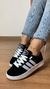 Tênis Adidas Campus preto linha premium | forma exata