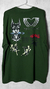 Camiseta Oversized Vagals “Angel And Rose” - Verde